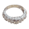 55 Bague en or blanc 18k et diamants 58 Facettes T490