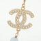 Chanel - Sautoir en résine bleue et perles d’imitation 58 Facettes 1275