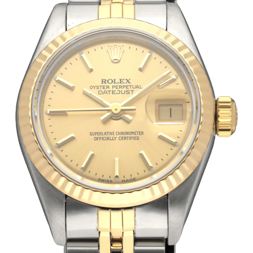 Rolex - Montre Lady-Datejust 69173 en or et acier