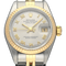 Rolex - Montre Lady-Datejust 69173 en or et acier