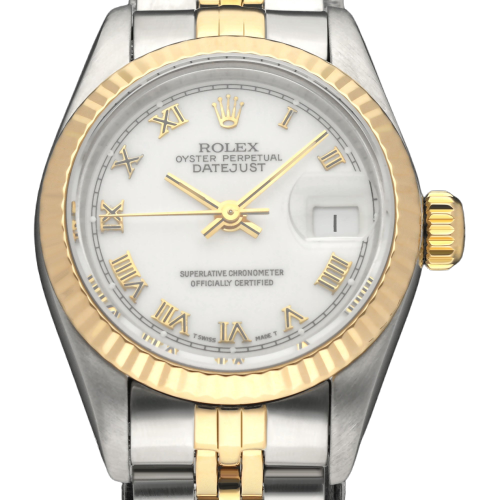 Rolex - Montre Lady-Datejust 69173 or et acier