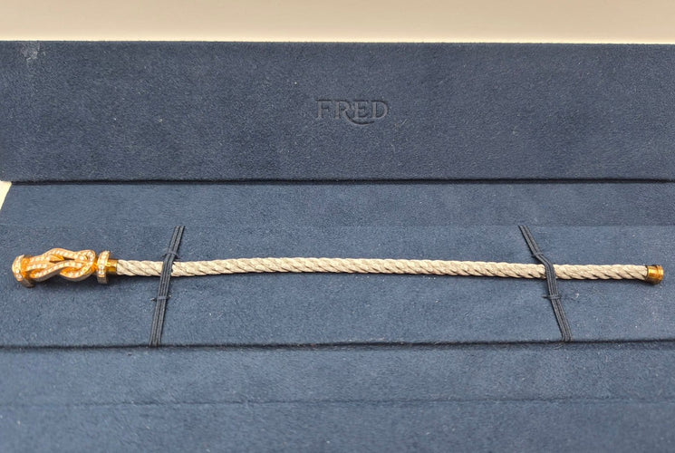 FRED Chance Infinie - Bracelet en or rose et diamants 58 Facettes 340/356