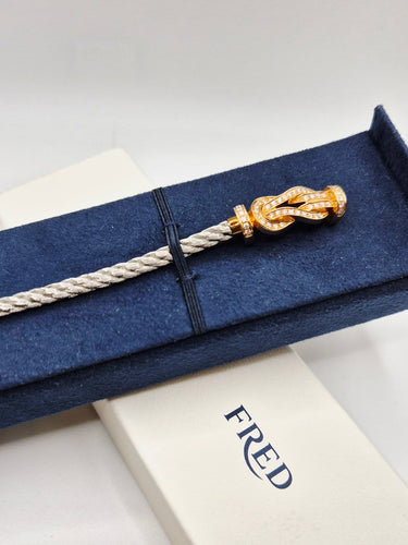 FRED Chance Infinie - Bracelet en or rose et diamants 58 Facettes 340/356