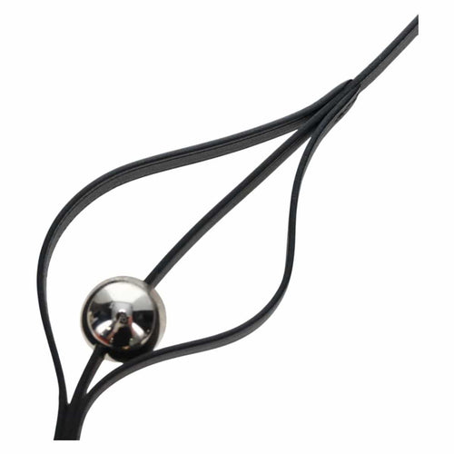 Hermès Météore - Collier en cuir noir 58 Facettes it83elw5z8