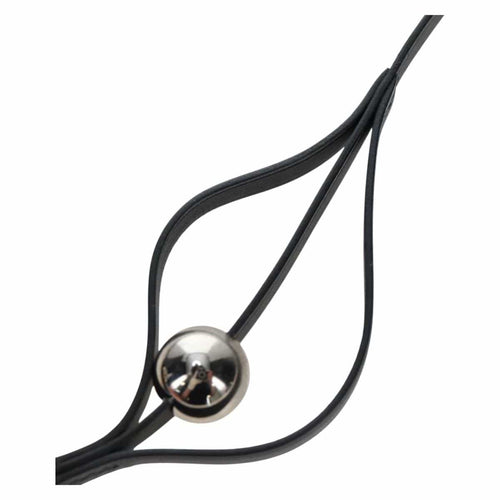 Hermès Météore - Collier en cuir noir 58 Facettes it83elw5z8
