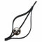 Hermès Météore - Collier en cuir noir 58 Facettes it83elw5z8
