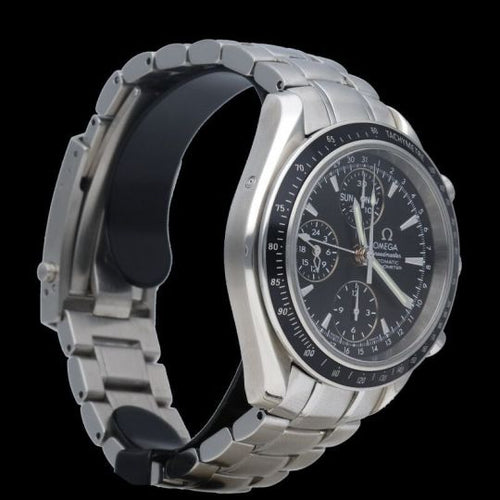 Omega Speedmaster - Montre Day-Date Chronograph en acier 58 Facettes MT47055
