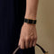 Montre Cartier Tank Must - Montre grand modèle en argent plaqué or, cadran Onyx 58 Facettes A1217