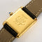 Montre Cartier Tank Must - Montre grand modèle en argent plaqué or, cadran Onyx 58 Facettes A1217