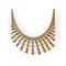 Collier Collier plastron à pampilles en or jaune 58 Facettes 330099341