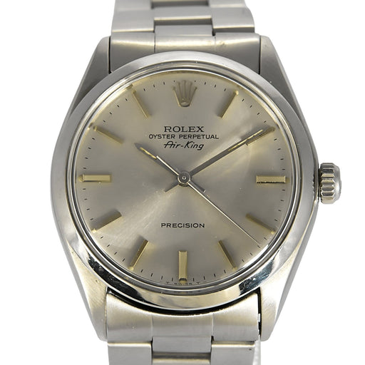 Rolex Air-King - Montre en acier cadran gris 58 Facettes A1223