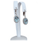 Boucles d'oreilles en or blanc, aigues-marines et diamants 58 Facettes earrings