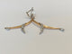 Boucles d'oreilles en or rose 18K et diamants 58 Facettes earrings