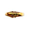 54 Bague en or jaune 18K, type améthyste, citrine, péridot et diamants 58 Facettes 330099407