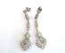 Art déco - Boucles d'oreilles en or blanc 18 kt et diamants 58 Facettes 494/26 G