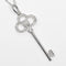 Tiffany & Co. Crown Key - Pendentif en or blanc et diamants 58 Facettes ydq5x3613g