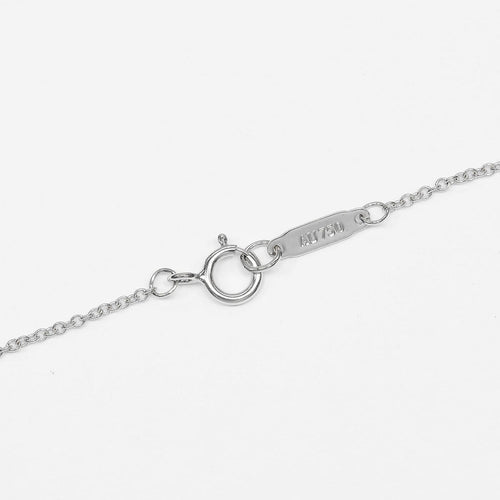 Tiffany & Co. Crown Key - Pendentif en or blanc et diamants 58 Facettes ydq5x3613g