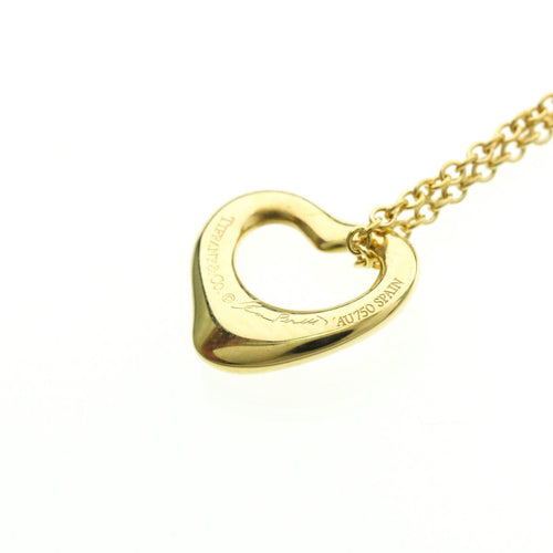 Tiffany & Co. Elsa Peretti - Pendentif Open Heart en or jaune 18K 58 Facettes f0bezc7ic4
