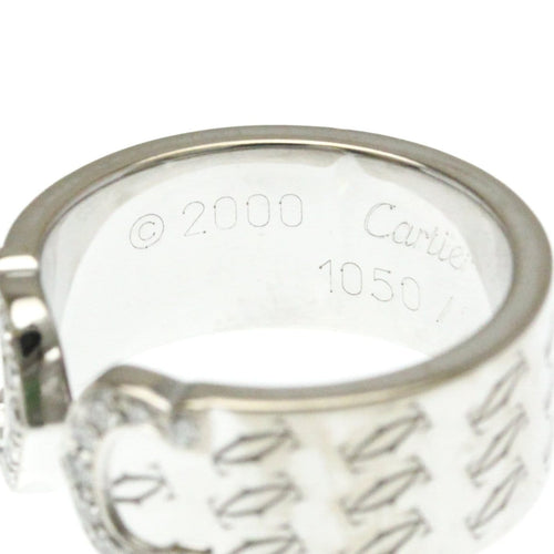 50 Cartier 2C - Bague en or blanc 18K 58 Facettes k5sexzxyv4