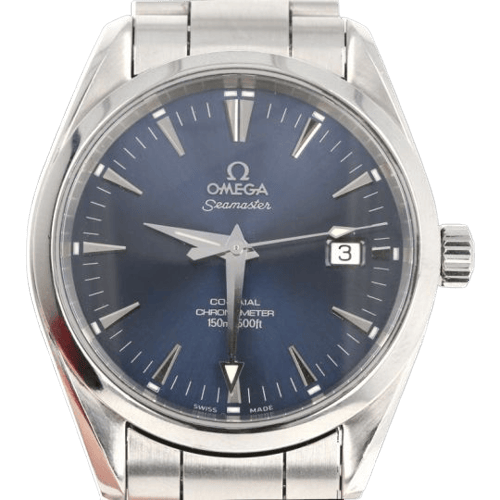 Montre Omega Seamaster Aqua Terra - Montre Co-Axial en acier 58 Facettes MT46356