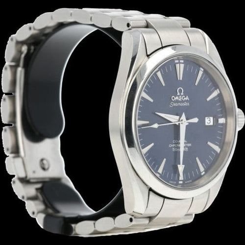 Omega Seamaster Aqua Terra - Montre en acier 58 Facettes MT46356