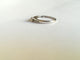 49 Bague solitaire en or blanc et diamants 58 Facettes 000567