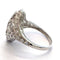 Bague 54 Bague en or blanc 18 kt avec diamants 58 Facettes 296/26 C