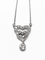 Collier Cœurs - Collier en or blanc et diamants 58 Facettes BO/210216