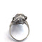48 Bague en platine avec diamants 58 Facettes 417/26 F