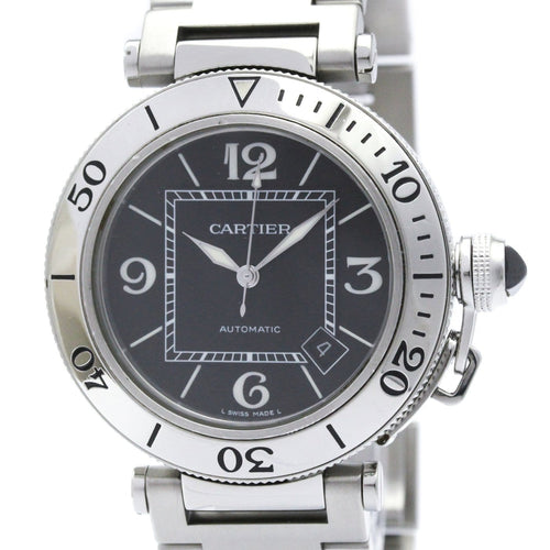 Cartier Pasha de Cartier - Montre automatique en acier 58 Facettes edmyk6rvx6