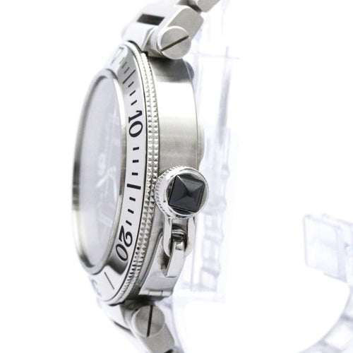 Cartier Pasha de Cartier - Montre automatique en acier 58 Facettes edmyk6rvx6