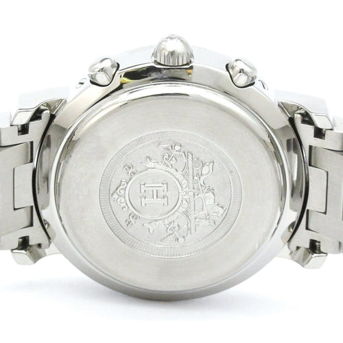 Hermès Clipper - Montre chronographe quartz en acier inoxydable 58 Facettes yk6c968f7m