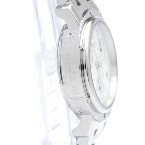 Hermès Clipper - Montre chronographe quartz en acier inoxydable 58 Facettes yk6c968f7m