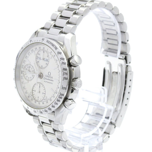 Omega Speedmaster - Montre chronographe calendrier triple en acier 58 Facettes yjk80ykrn2