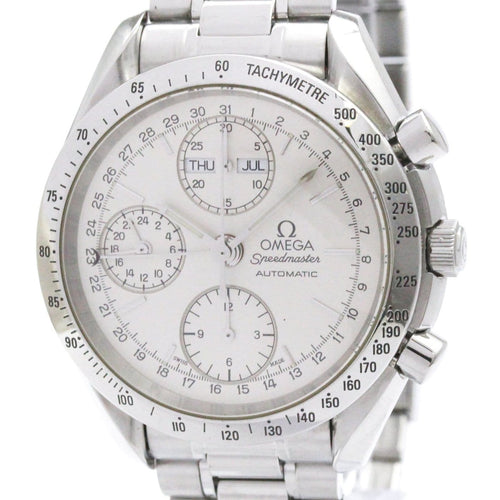 Omega Speedmaster - Montre chronographe calendrier triple en acier 58 Facettes yjk80ykrn2