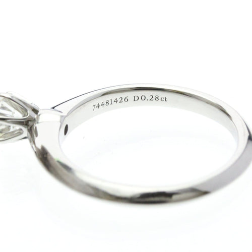 46 Tiffany & Co. Tiffany Setting - Bague solitaire en platine et diamant 58 Facettes ytizu78tuc