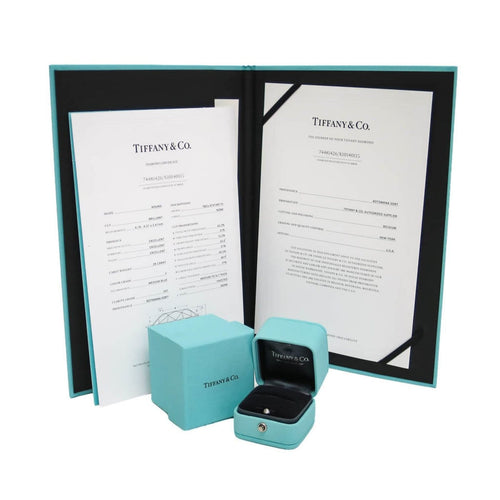 46 Tiffany & Co. Tiffany Setting - Bague solitaire en platine et diamant 58 Facettes ytizu78tuc