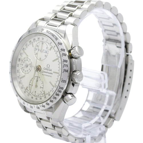 Omega Speedmaster - Montre Triple Calendar Chronograph en acier 58 Facettes o693xaspnv