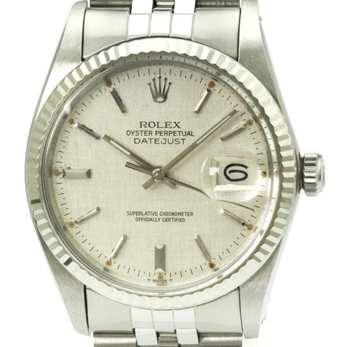Rolex Oyster Perpetual Datejust - Montre automatique en acier et or blanc 58 Facettes z3ucjtng0u