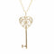 Pendentif Tiffany & Co. - Pendentif Enchant Heart Key en or jaune et diamant 58 Facettes hz7be8pvk9