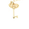 Pendentif Tiffany & Co. - Pendentif Enchant Heart Key en or jaune et diamant 58 Facettes hz7be8pvk9