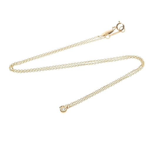 Pendentif Tiffany & Co. Elsa Peretti - Pendentif en or rose et diamant 58 Facettes zv3lixnczl