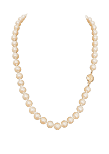 Collier Collier choker 51 perles de culture Akoya, fermoir en or 18k 58 Facettes 940