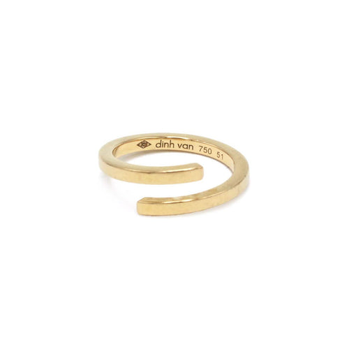 51 Dinh Van La Spirale PM - Bague en or jaune 58 Facettes 260205R