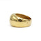 52 Bague jonc bombé en or jaune 58 Facettes 260206R