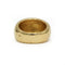 52 Bague jonc bombé en or jaune 58 Facettes 260206R