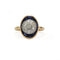 51.5 Art Déco - Bague en or jaune, platine, diamants et saphirs 58 Facettes 26208R