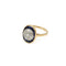 51.5 Art Déco - Bague en or jaune, platine, diamants et saphirs 58 Facettes 26208R
