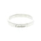 56 Cartier C de Cartier - Alliance en platine 58 Facettes pykdngljl4