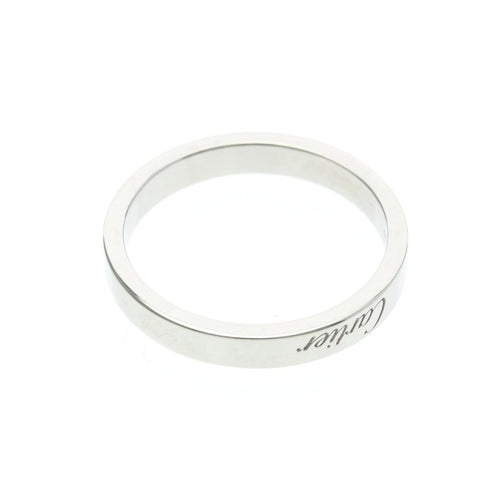 56 Cartier C de Cartier - Alliance en platine 58 Facettes pykdngljl4